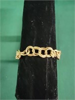 Marked 14K Gold Bracelet 7.5"-