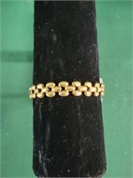 Marked 14K Gold Bracelet 7"-