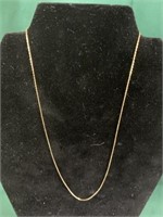 Marked 14K Gold Necklace 18"-
