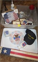 USA ITEMS AND UNITED STATES FLAG KIT