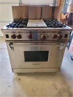 Wolf Commercial Gas Stove