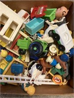 Assorted vintage children’s toys