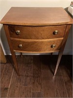 Two drawer side table