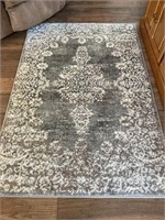 Area rug with pad