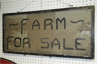 Farm For Sale 2 Sided Sign