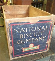 National Biscuit No Brookfield Adv Crate