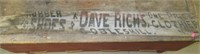 Dave Rich's Cobleskill Sign