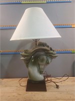 Mid Century Horsehead Lamp