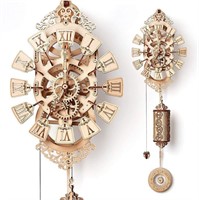 Wood Trick Pendulum Wall Clock