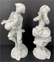 Pr Capodimonte Porcelain Figurines