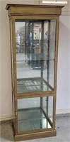 French Accent Gold Trim Display Case