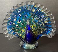 Glass Peacock