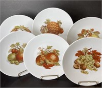 Set of 6 Bareuther Plates 8”