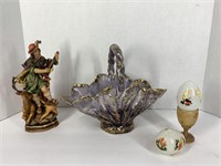 Handled Vase, Decor Eggs, Josef Albl
