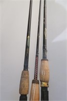 3 Fishing Rods St Cruix, Extreme & Ugly Stik