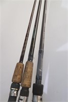 3 Fishing Rods Browning, St Cruix & Fishing Stick