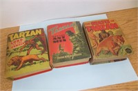 3 Vintage Tarzan Big Little Books & Better Books