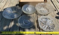 Pattern Glass Plates & Bowls
