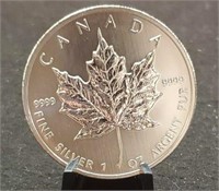 2013 1 Ounce Silver Canada Maple Leaf