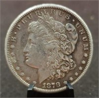1878-CC Morgan Silver Dollar, Nice First Year