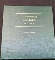 1971-1978 Eisenhower Dollar Album