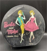 1963 Barbie and Midge Case and Clothes