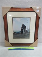 NEW FRAMED NORMAN ROCKWELL PRINT 16X18 INCHES