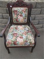 COLORFUL MATCHING VINTAGE SIDE CHAIR