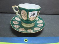PRETTY CUP AND SAUCER