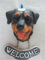 SWEET DOG WELCOME SIGN
