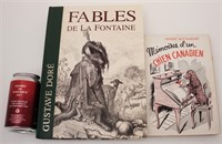 Livre Les fables de Lafontaine et Mémoires d'un