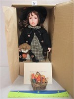 BOYD'S COLLECTION PORCELAIN DOLL - NEW IN BOX