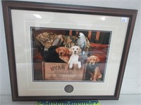 SIGNED/NUMBERED DUCKS UNLIMITED DOG PRINT