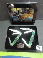 COLLECTIBLE DUCKS UNLIMITED KNIFE SET