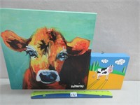 CUTE COW PAINTINGS