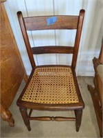 Cane bottom chair