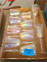 Glasses 10 long stem wine glasses