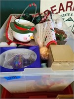 Christmas Tub of Christmas items