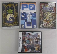 3 PSP Games & 1 DS Games