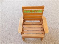 Childrens Wooden Chair