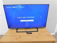 Insignia 50" Smart TV With Remote - Tested
