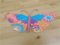 Metal Decorative Butterfly - 18" Wide