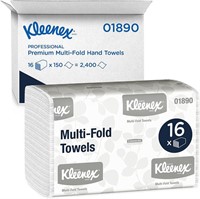 Kleenex Multifold Paper Towels , White, 16 Packs