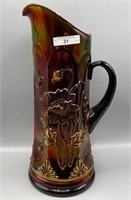 Nwood purple Oriental Poppy tankard w/Bright