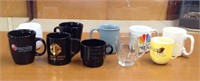 10 miscellaneous drinking mugs