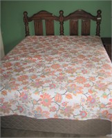 Pecan* Queen Bed Matches 22-24