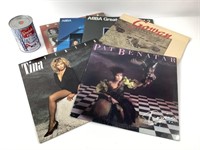 6 vinyles 33 tours/LP dont ABBA Greatest Hit vol2