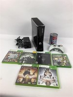 Console Xbox 360, manette & jeux dont Skyrim