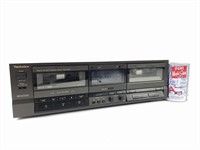 Platine stéréo double cassettes Technics RS-TR157