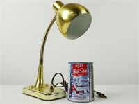 Lampe de bureau en métal, vintage